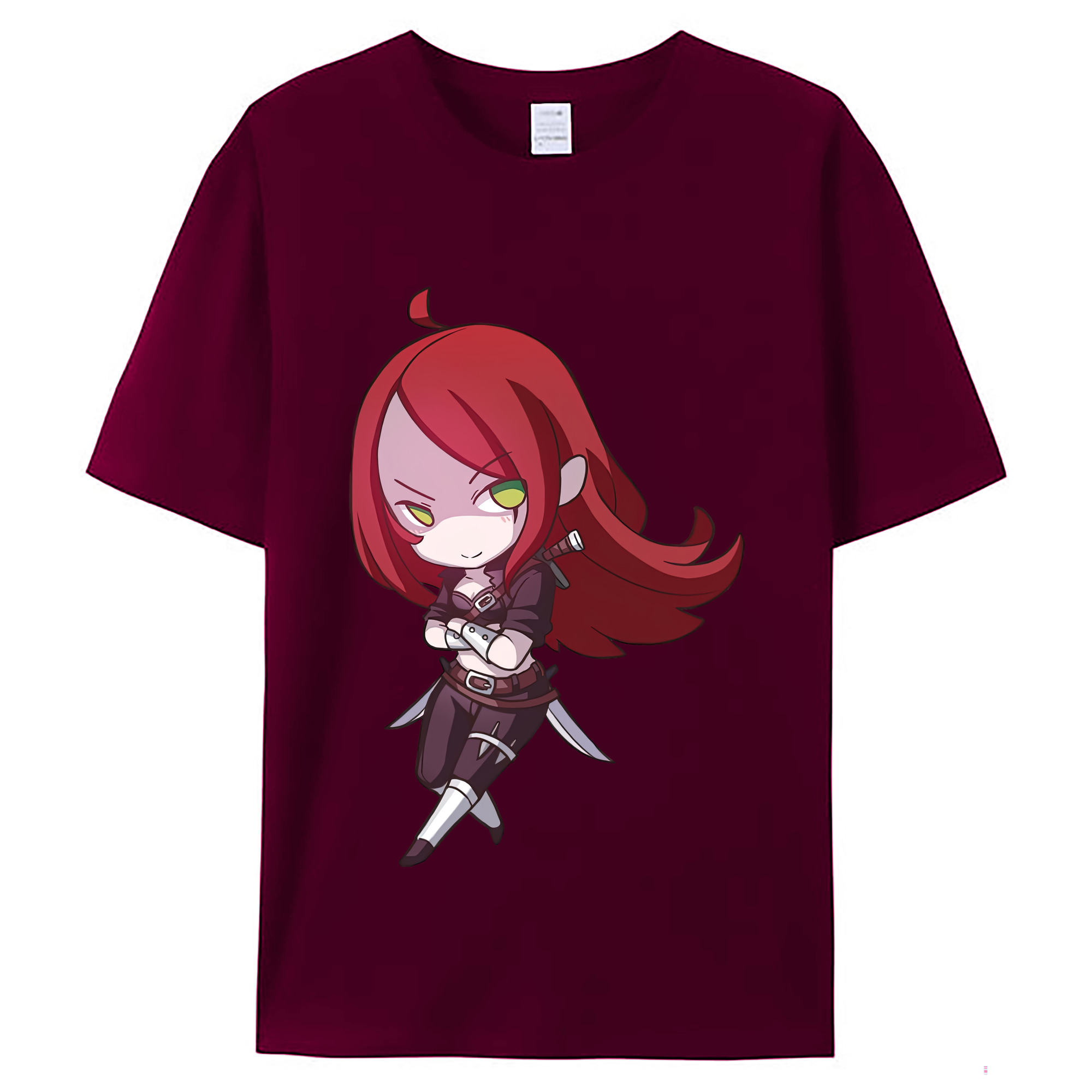 （画像用） リーグ・オブ・レジェンド League of Legends LOL レディースカジュアルプリントTシャツ（綿100％）